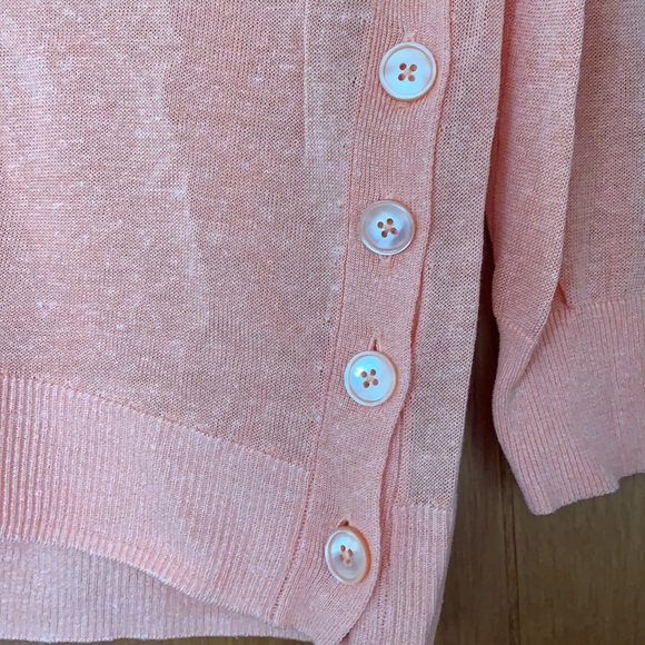 NWT J.Crew Linen Blend Sweater - Picture 3 of 4